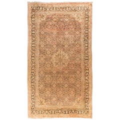 Großer großer persischer Täbriz-Teppich im Vintage-Stil, 1,82 m x 1,83 m