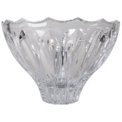 Contemporary Baccarat School Tulip Form Crystal Vase, 20th Century
