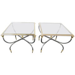 Pair of Jansen Style End Tables
