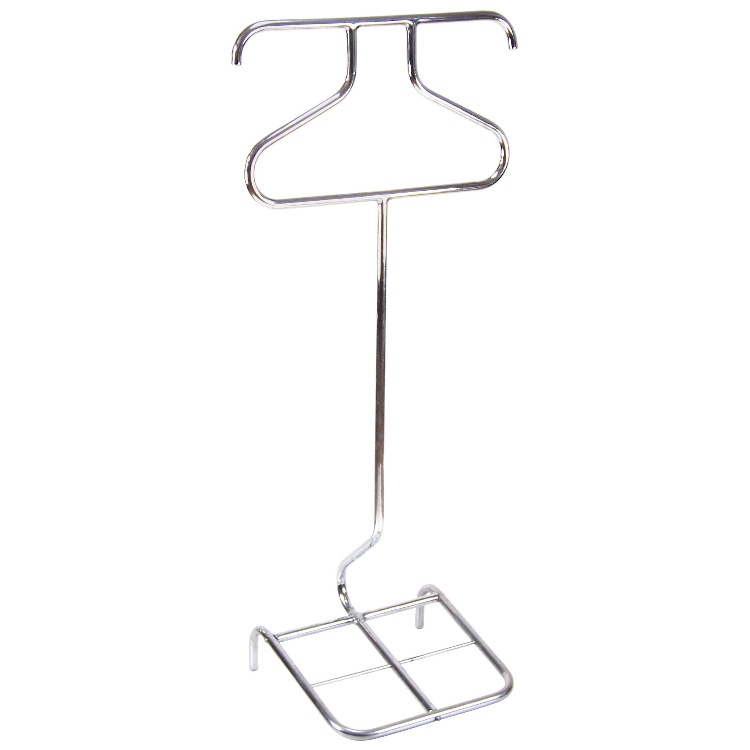 Chromed Clothes Valet Stand, Dressboy, circa 1930