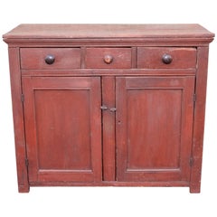 Antique 19th Century Canadian Jelly Cupboard