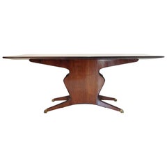 Fossati, Attilio & Arturo Rosewood Dining Table, Italy circa 1950