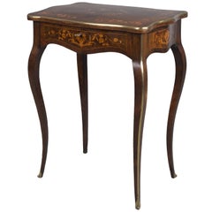 19th Century Louis XV Style Marquetry Table
