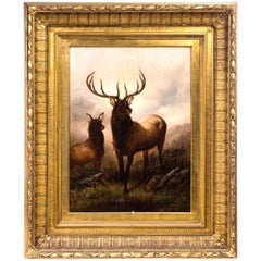 "Monarch of the Glen" by Henry Collins Bispham