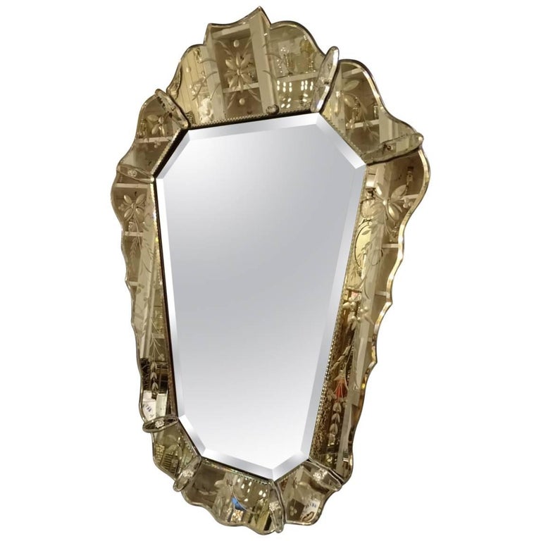 Magnificent Super Fancy Mirror For Sale at 1stdibs