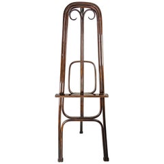 Art Nouveau Easel circa 1900 Beechwood Polished 'Red / Brown' by Thonet