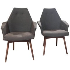 Retro Adrian Pearsall Pair of Chairs