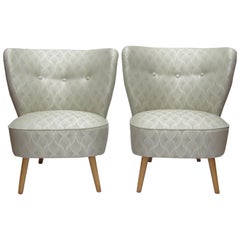 Pair of 1950s Cocktail Chairs