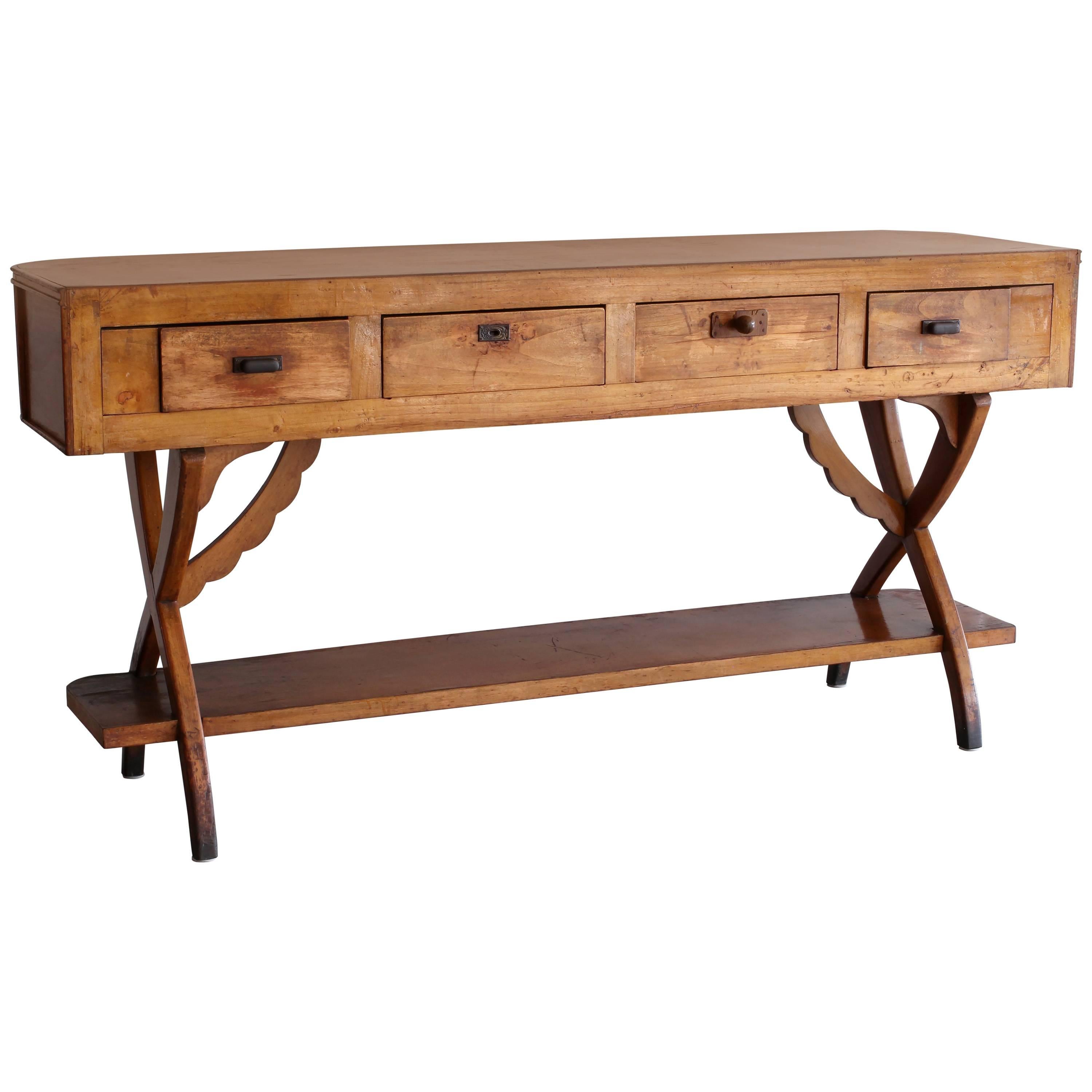 Rustic Italian Console