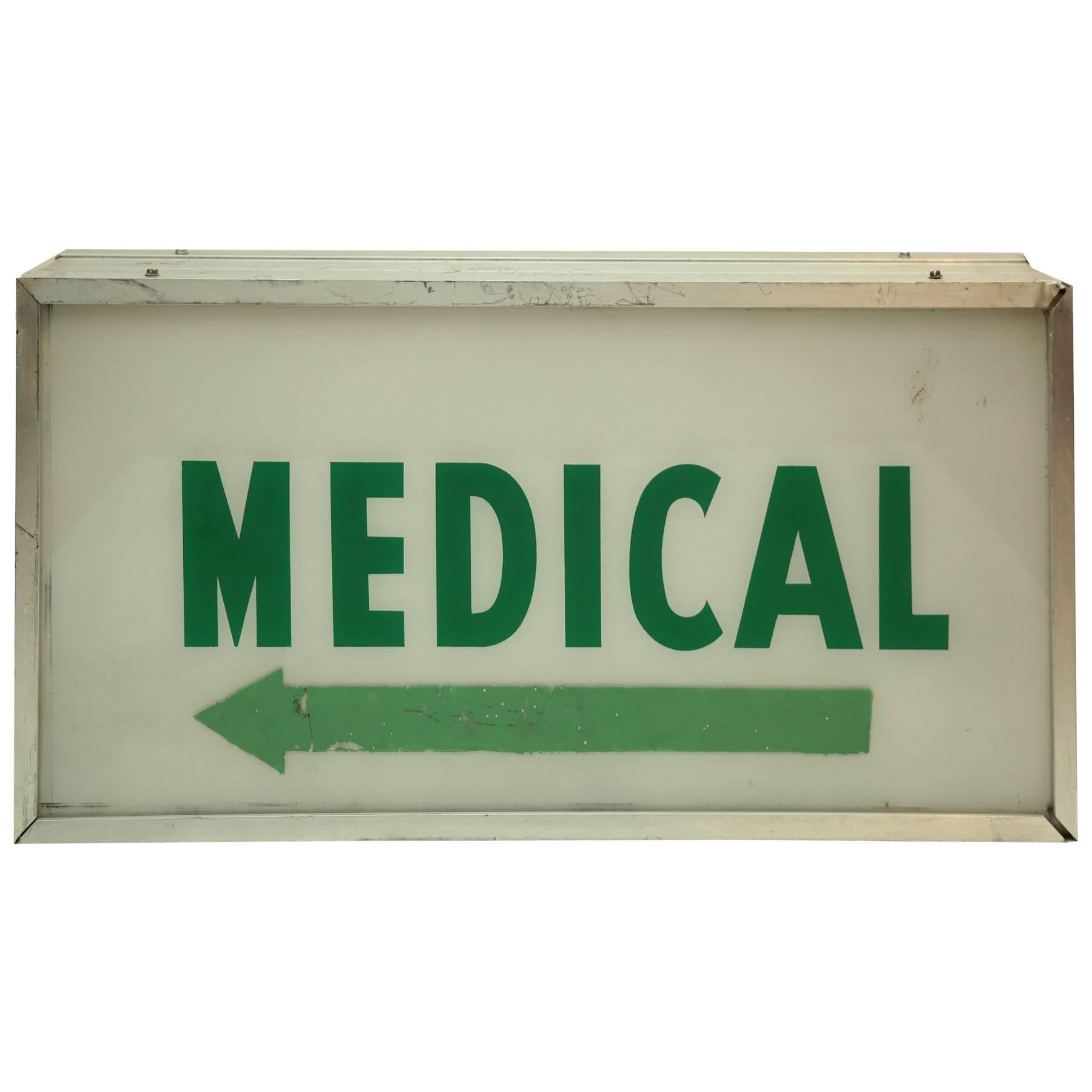 Vintage 32-Sided Medical Light For Sale