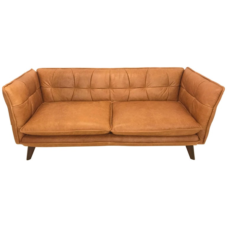 Hollywood Regency Style Sofa For At 1stdibs Modern Leather Hand Sched Hollywood Regency Style Couch Or Sofa