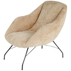 Martin Eisler and Carlo Hauner Scoop Chair for Forma, Brazil, circa 1960