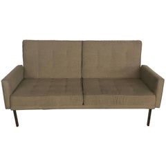 Vintage Florence Knoll "Parallel Bar" Sofa Settee