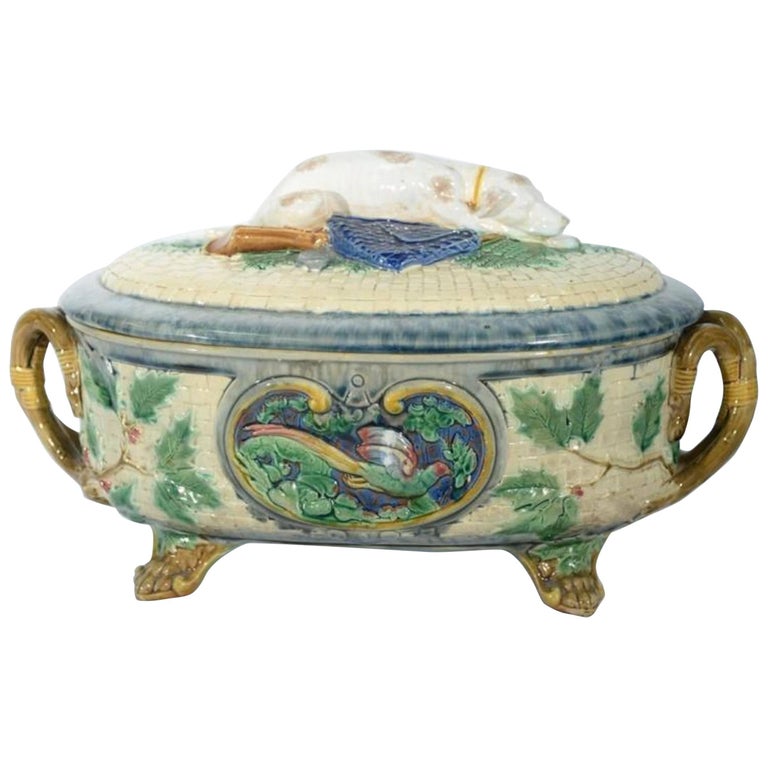 Antique Minton Covered Soup Tureen, circa 1875 at 1stDibs