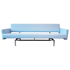 Azur Blue BR33 / BR43 Sleeping Sofa by Martin Visser for 't Spectrum, 1960s
