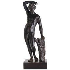 Early 18th Century Bronze of a Standing Apolino