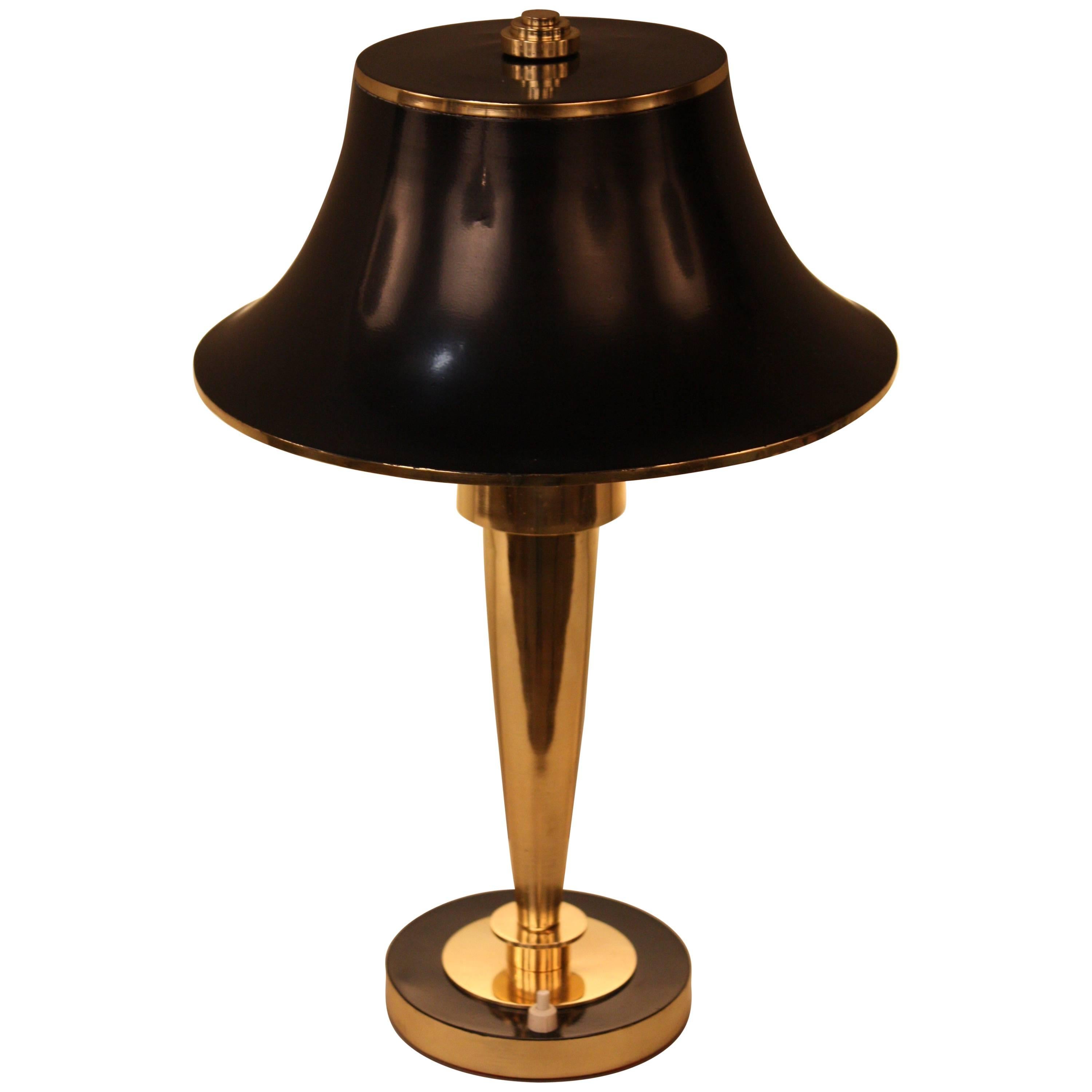 French 1930s Bronze Desk Lamp