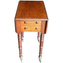 Antique 19th Century Small Mahogany Pembroke Table