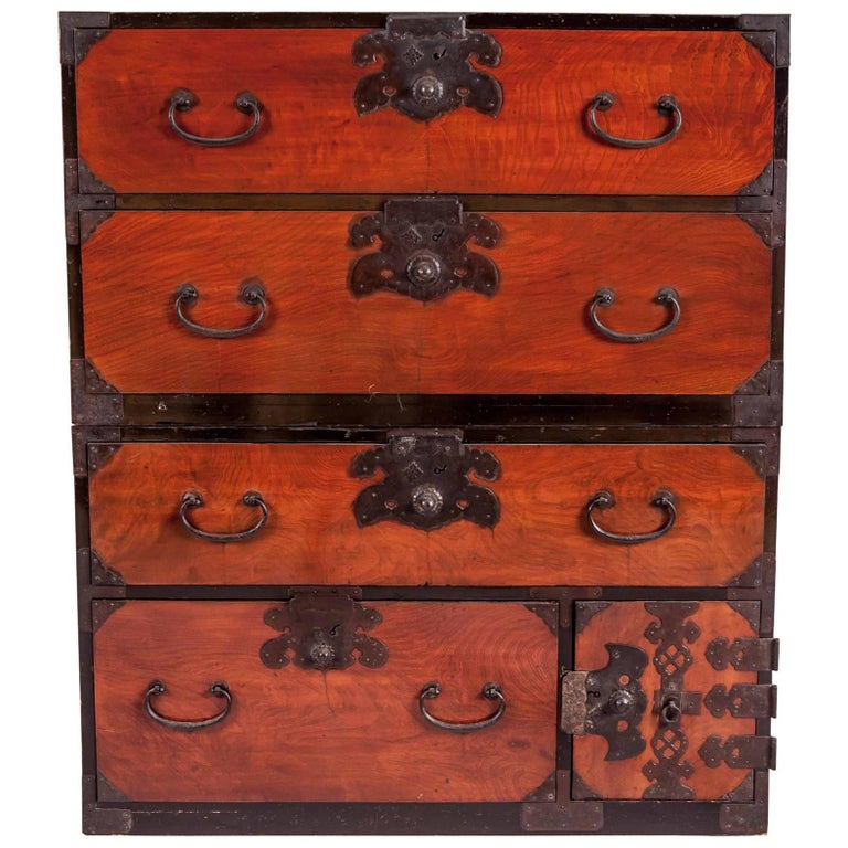Japanese Clothing Chest at 1stdibs