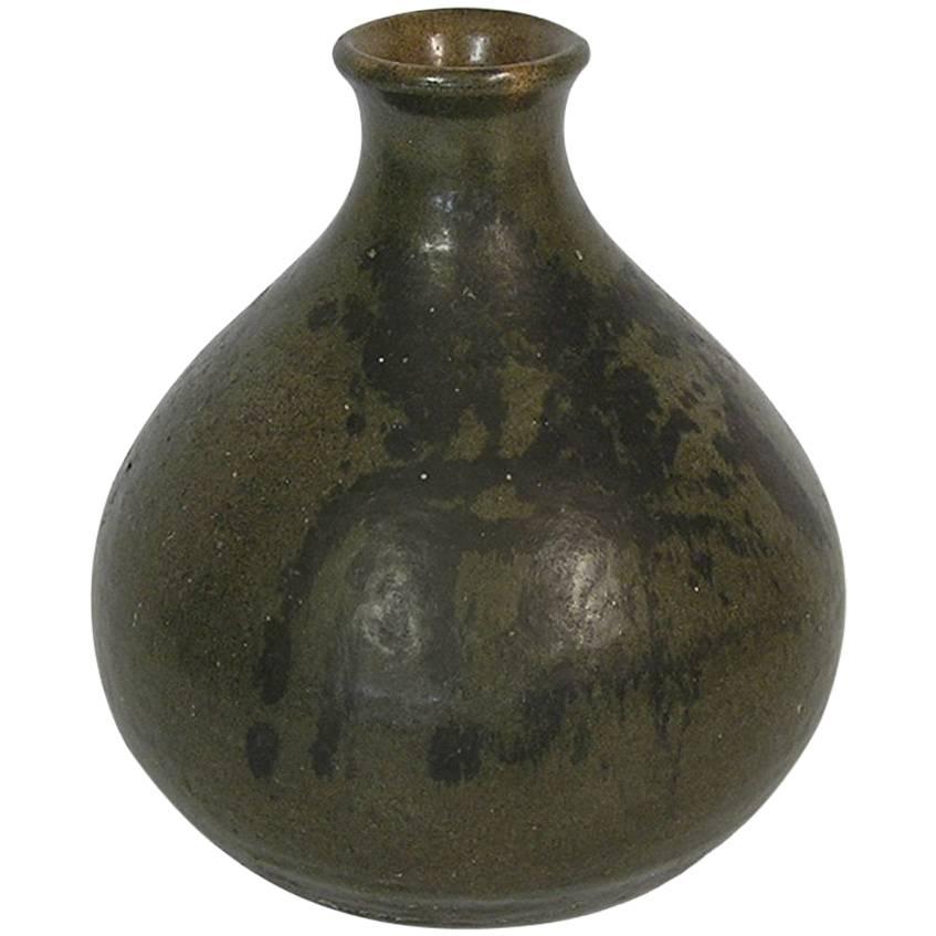 1960s Danish Mid-Century Modern Pottery Vase For Sale