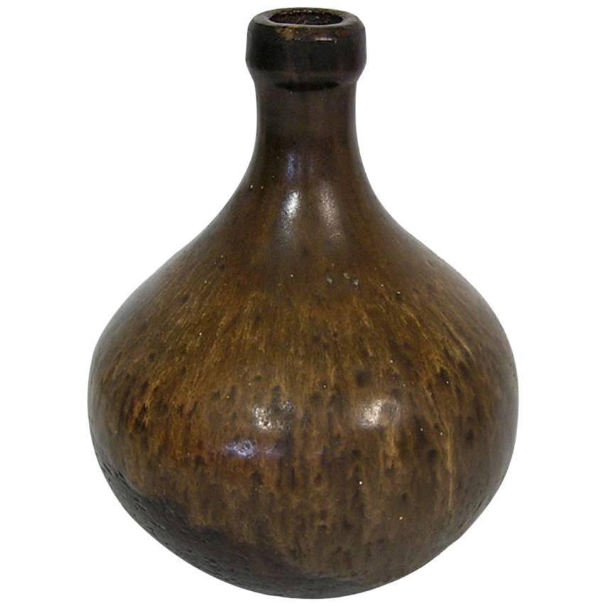 1960s Danish Mid-Century Modern Pottery Vase For Sale