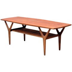 1960s Henning Kjaernulf Coffee Table in Teak