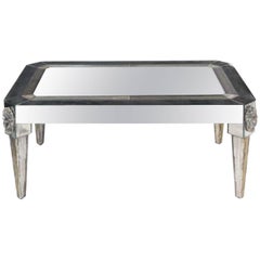 Richard Himmel, Usa, 1970s a Custom Mirrored Low Table