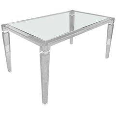 Plexi-Craft of New York King George Dining Table