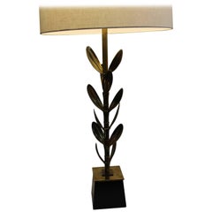 Brass Leaves Lamp by the Stiffel Lamp Company