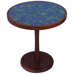 Gordon Martz Ceramic Top Side Table