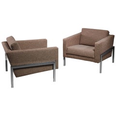 Kurt Thut paire de fauteuils de salon, Suisse, années 1960