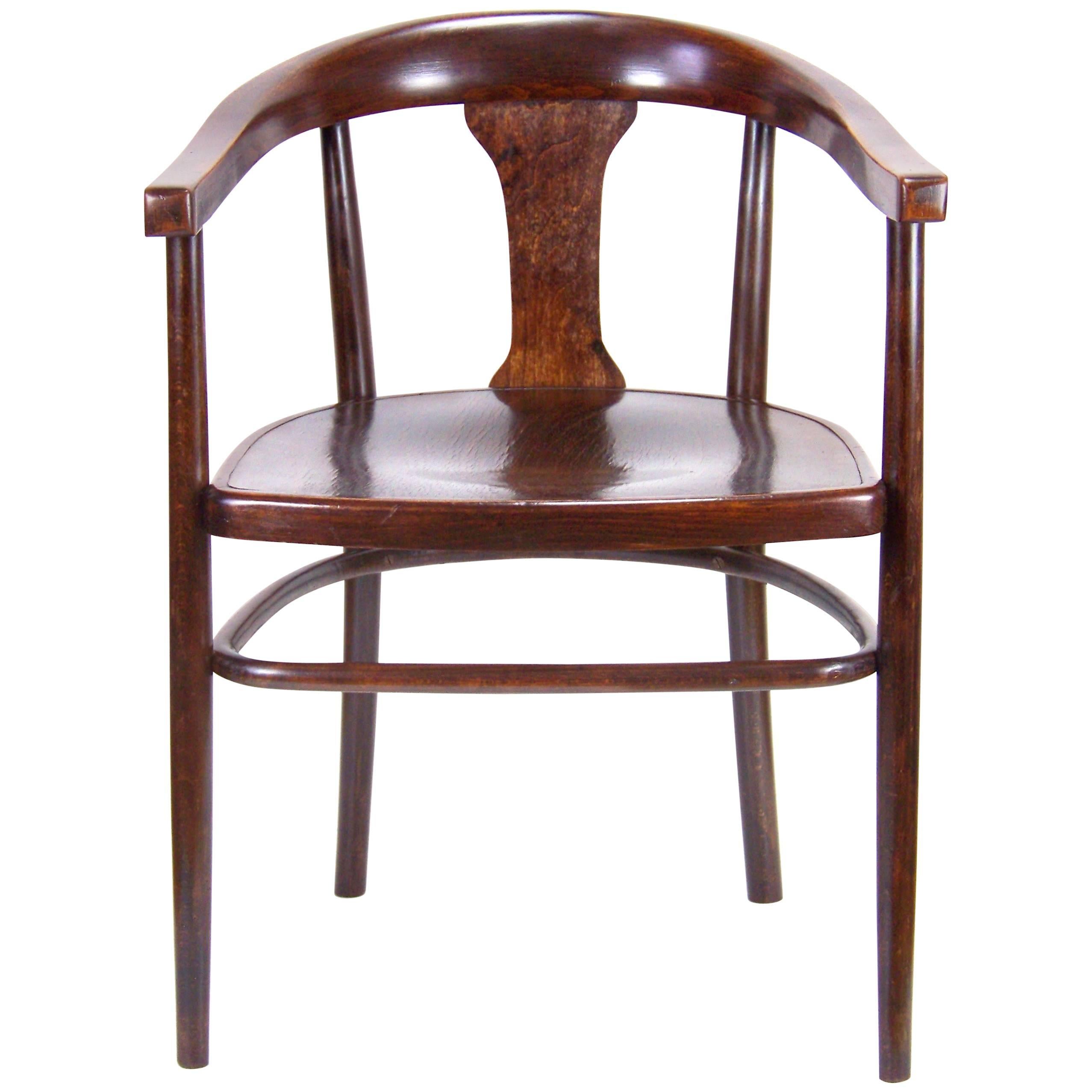 Art Nouveau Armchair Fischel Nr. 50, circa 1920