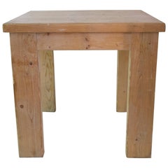Used Jean Prouvé with Guy Rey-Millet, Dining Room Table, Wood, Refuge de la Vanoise