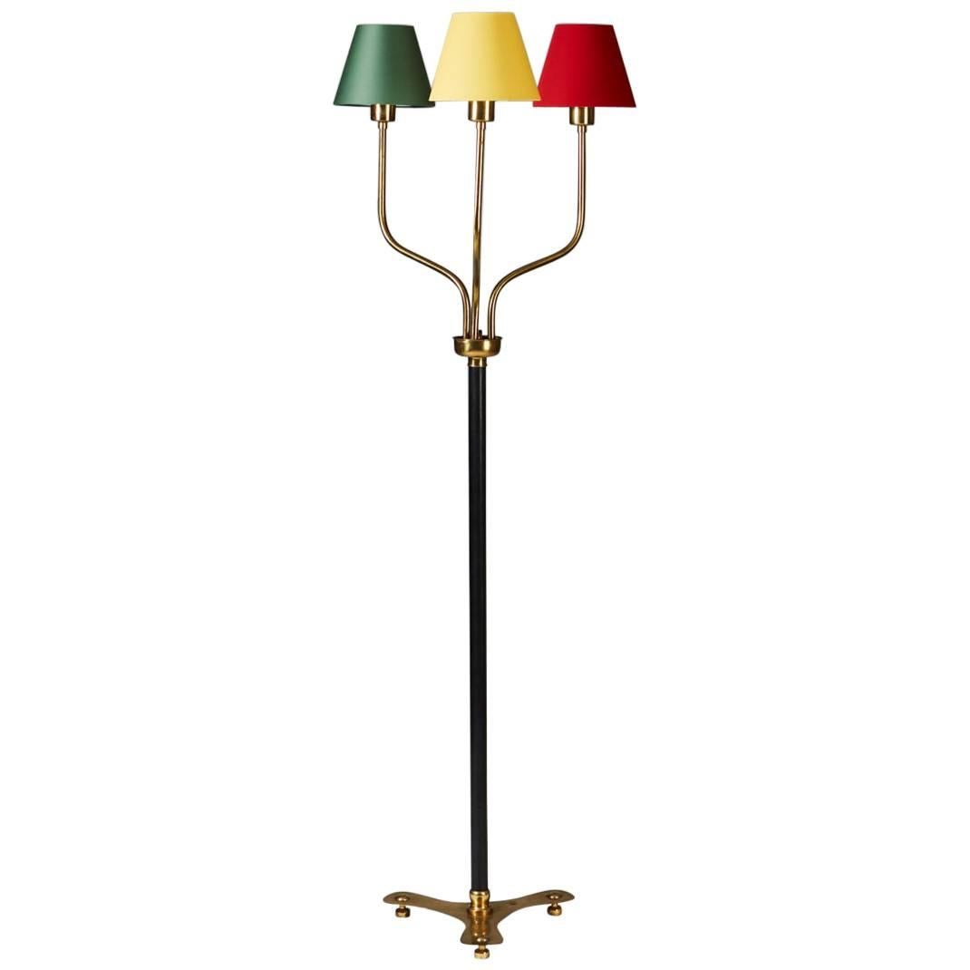 Floor Lamp model 2426 Designed by Josef Frank for Svenskt Tenn, Sweden, 1950s