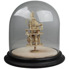 Napoleonic Prisoner of War Spinning Jenny Automaton, circa 1810