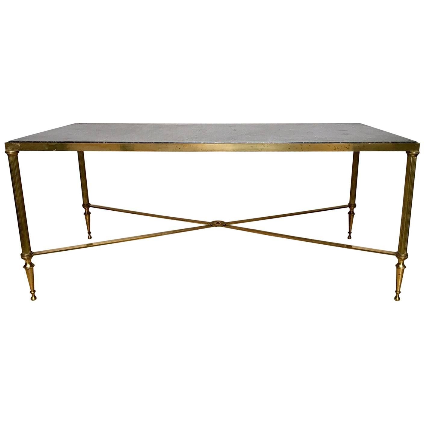 French Coffee Table Maison Jansen Style