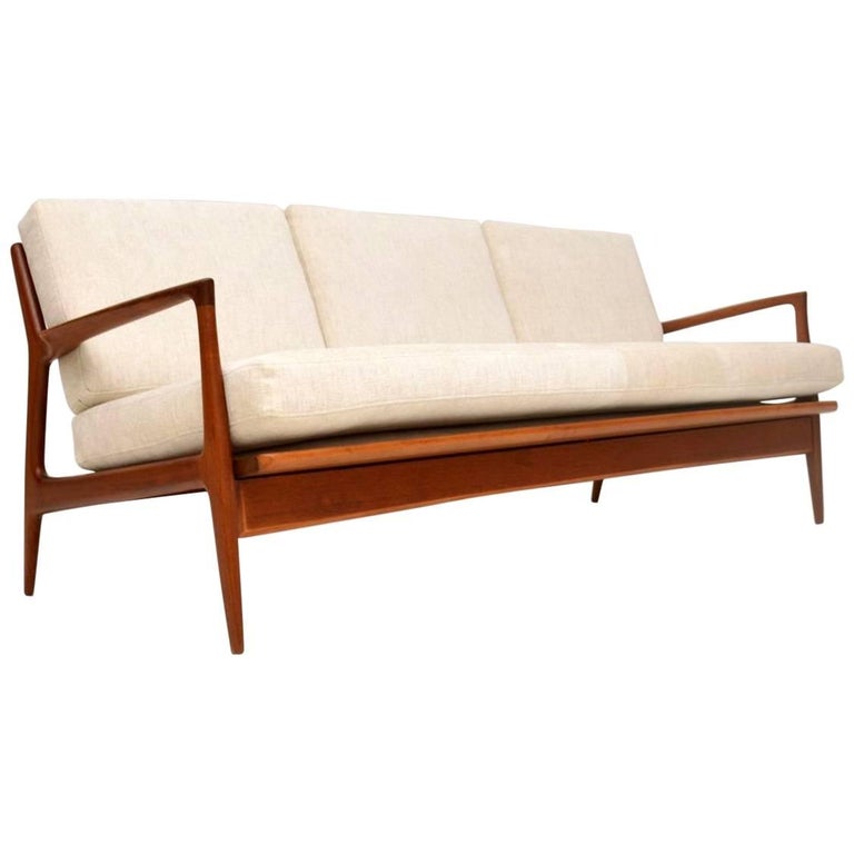 1960s Vintage Danish Teak Sofa by Kofod Larsen at 1stDibs | danish couch,  vintage teak sofa, vintage danish sofa