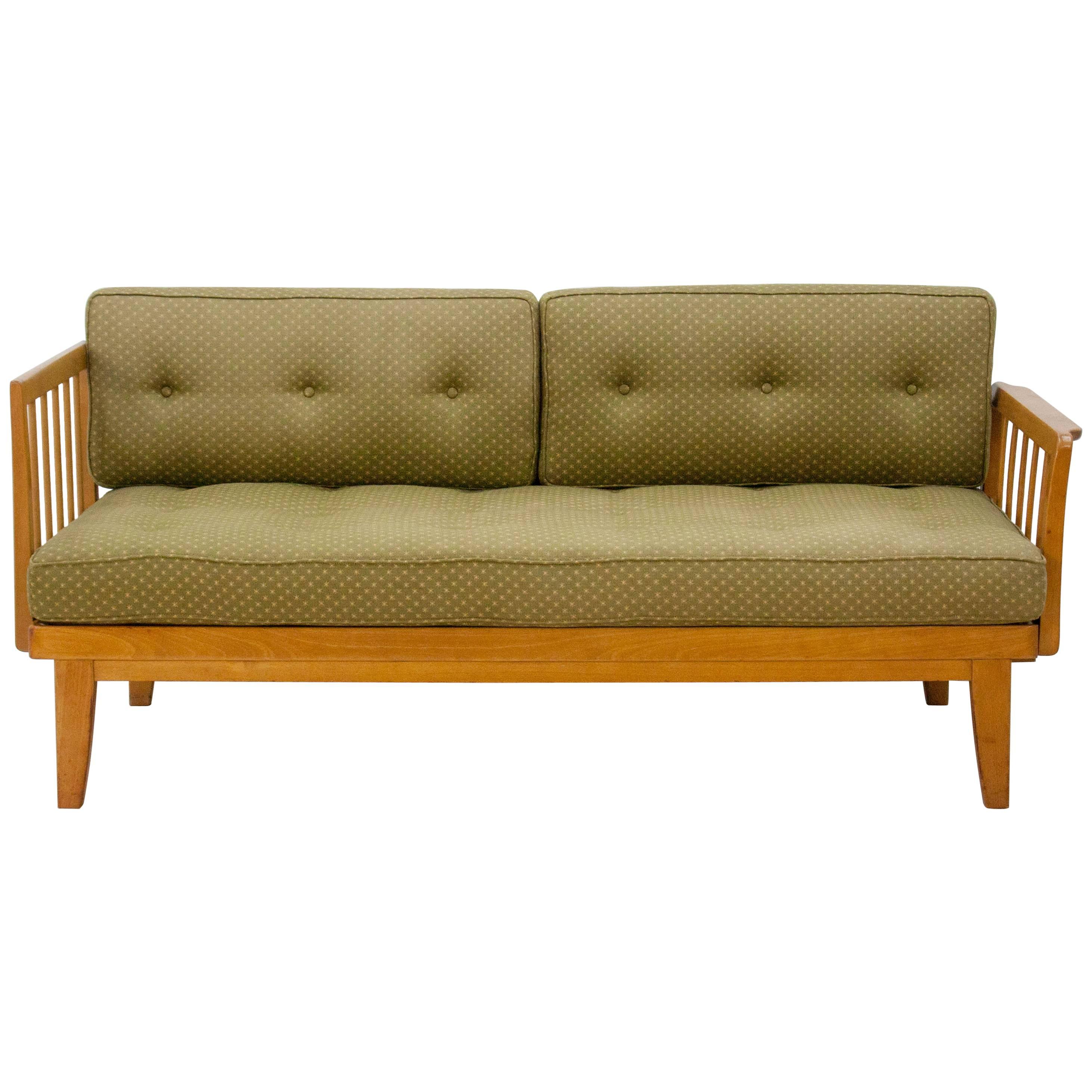 1960s Walter Knoll Pullout Sofa or Daybed