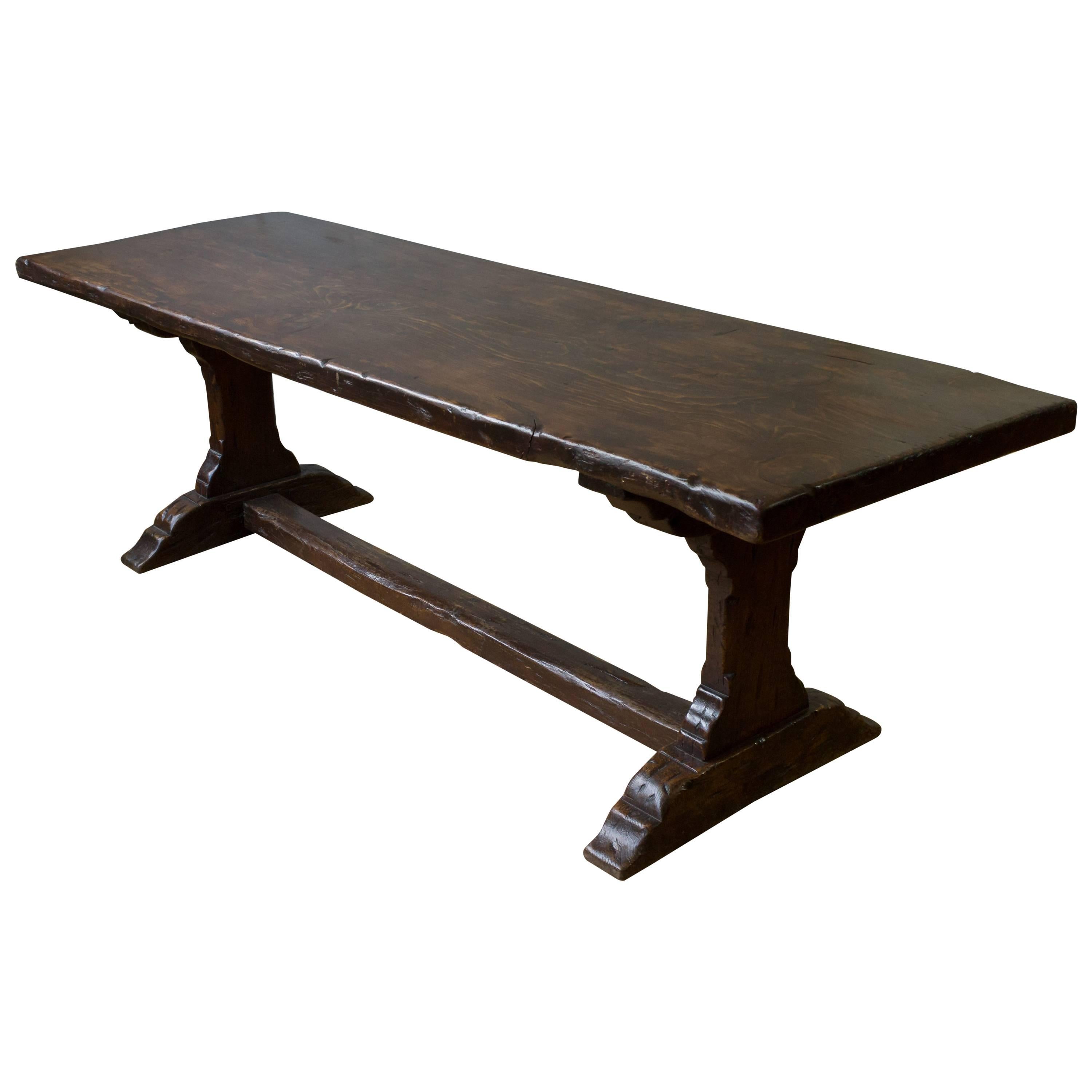 French, Early 19th Century Monastery Table