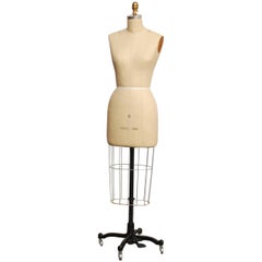 Used Ladies Model Dress Form Mannequin