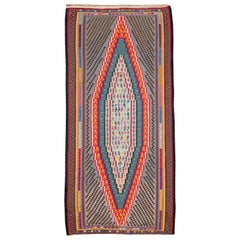 Vintage Persian Kilim Flat-Weave