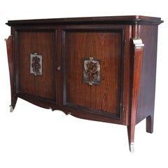 A fine French Art Deco Rosewood Buffet-Bar