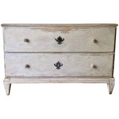 19th Century Two-Drawer Chest on Stand