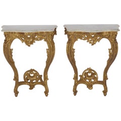 Louis XV Style Consoles