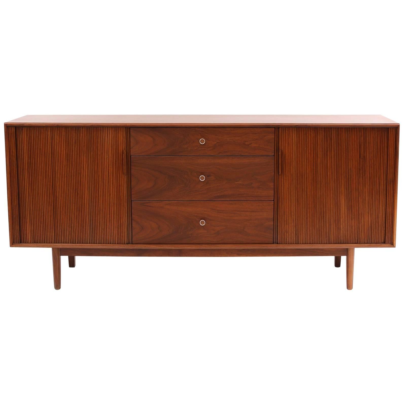 Milo Baughman for Glenn of California Walnut Credenza