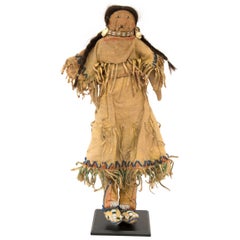 Antique Native American Doll, Southern Cheyenne (Plains), 19th Century