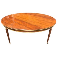 Used Louis XVI Style Mahogany Conference Table, By Dessin Fournir