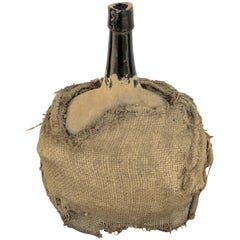 Antique Demijohn Bottle Late 19th Century from Veracruz, Mexico