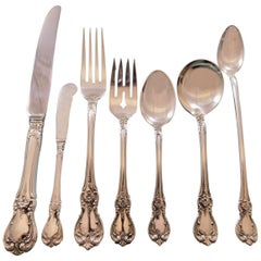 Old Master by Towle Sterling Silver Flatware Set for 8 Service 67 Pieces Dinner