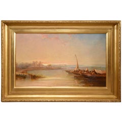 "Avignon sur Rhone" by Arthur Joseph Meadows